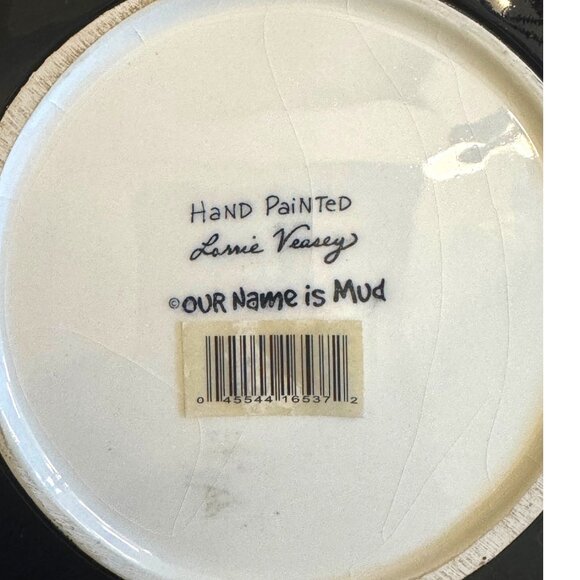 Hand Painted Colorful Ceramic Plate "The Wine Of Friendship Is The Wine Of Life" - Picture 3 of 5